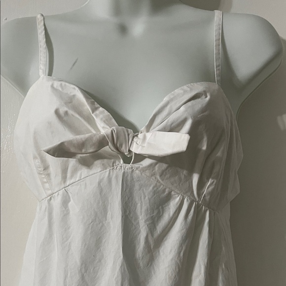 Banana Republic White Tiered dress - Picture 2 of 8